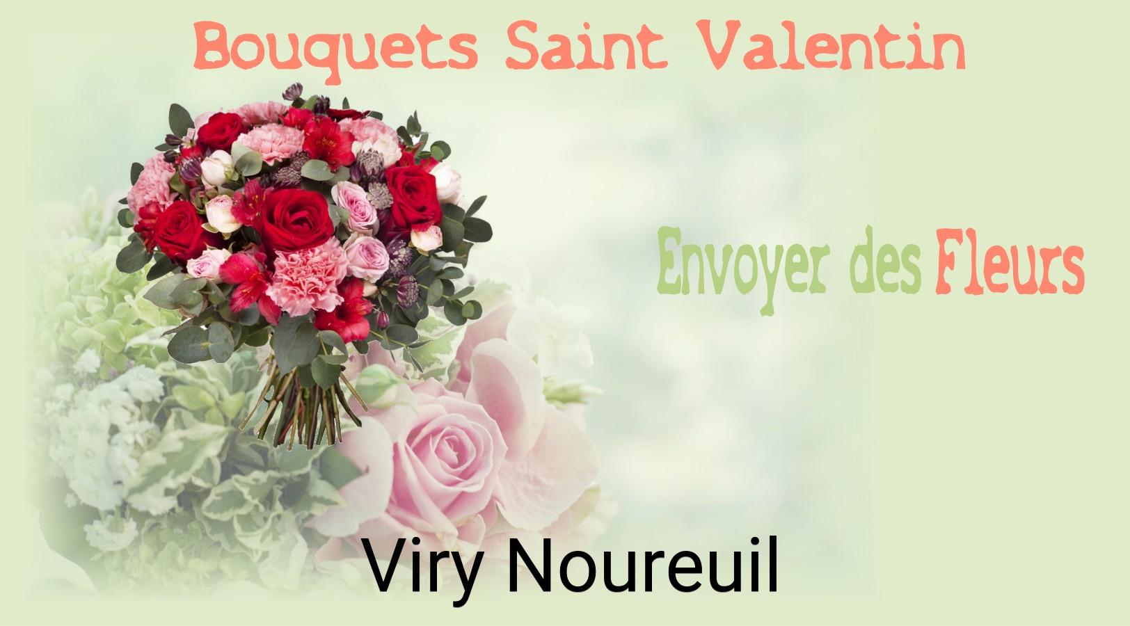 Roses de Saint-Valentin livrées à Viry-Noureuil